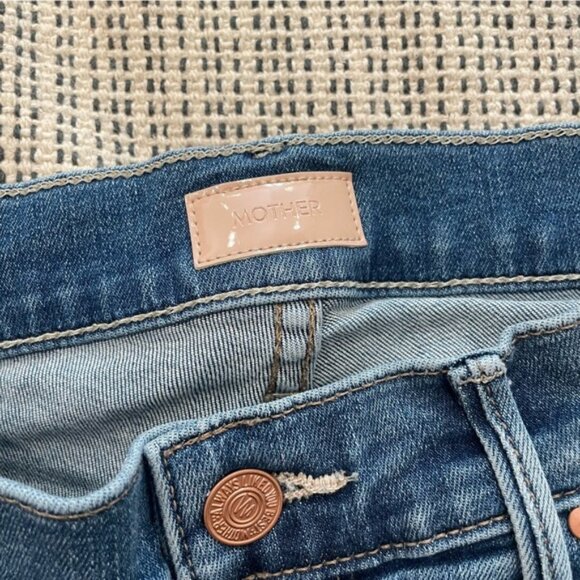 MOTHER Women's High Rise Ankle Jeans - Picture 2 of 4